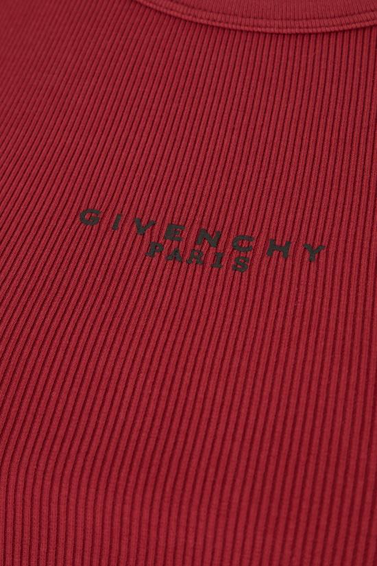 26SS 지방시 민소매 티셔츠 BW70FPP7BR 607 RED CHERRY - GIVENCHY