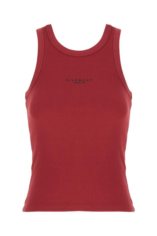 26SS 지방시 민소매 티셔츠 BW70FPP7BR 607 RED CHERRY