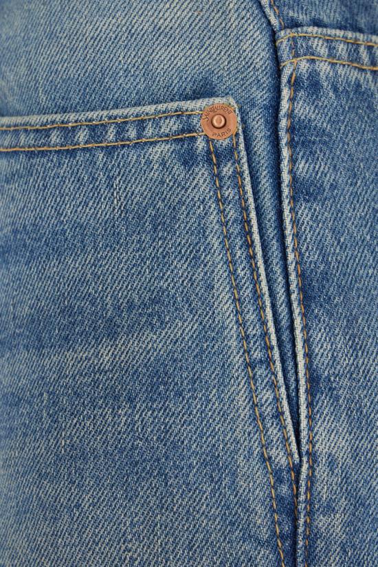 26SS 생로랑 데님 팬츠 813267Y11CA 4939 MIDI BLUE - SAINT LAURENT