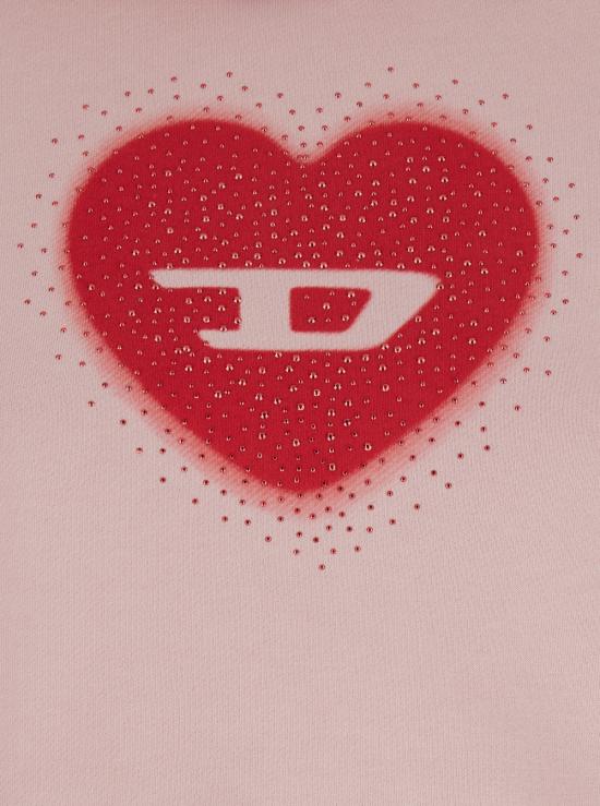 26SS 디젤 긴팔 티셔츠 A21952 0NSEX 33L PINK DOM - DIESEL