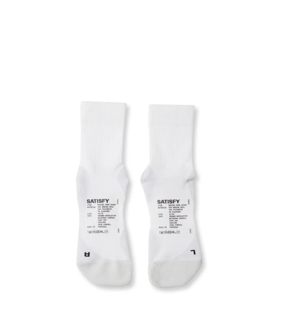 26SS 새티스파이 양말 32002 11100 11100 OFF WHITE - SATISFY