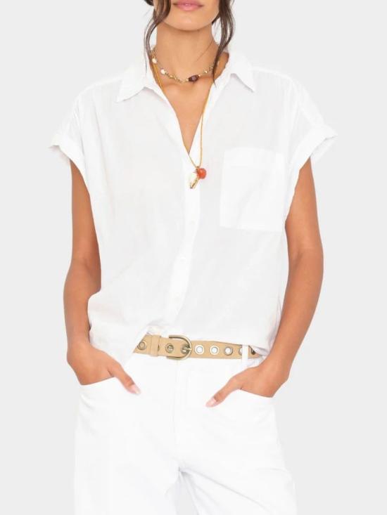 26SS 시레나 셔츠 X5CTP069WHT White - XIRENA