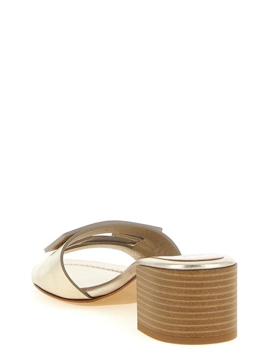 26SS 펜디 샌들 8R8862AY1RF0VF1 Gold - FENDI