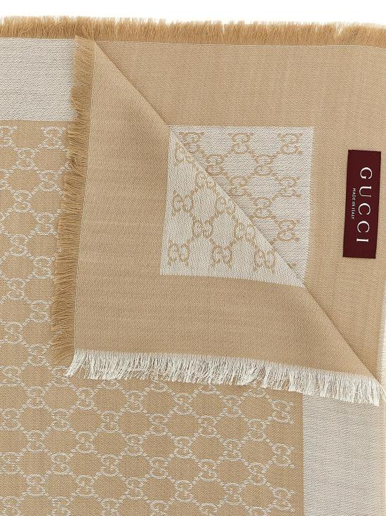 26SS 구찌 머플러/스카프 8555393GA489877 Beige - GUCCI