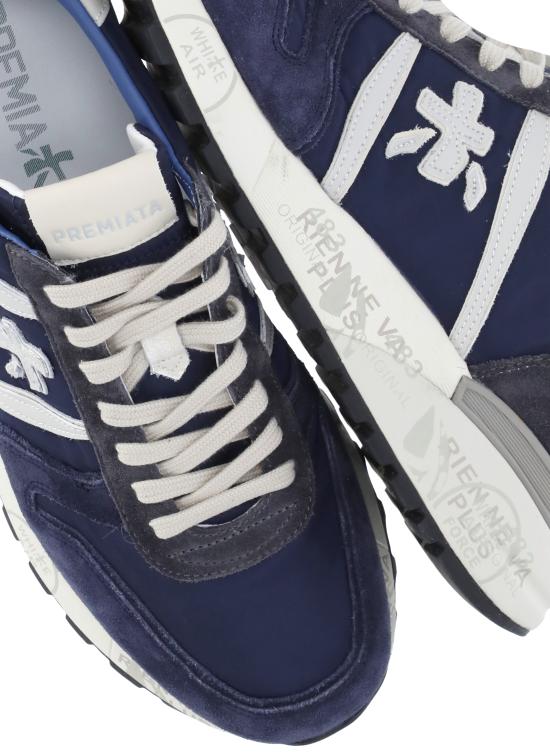 26SS 화이트 프리미아타 스니커즈 LANDER 7204 Blue - WHITE PREMIATA