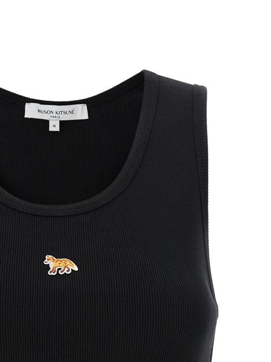 26SS 메종키츠네 베이비 폭스 탱크탑 PW00623KA0033P199 Black - MAISON KITSUNE
