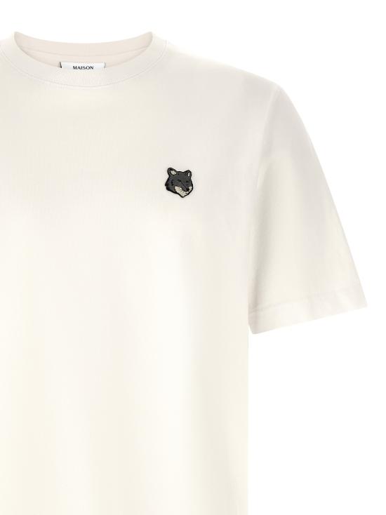 26SS 메종키츠네 폭스 헤드 컴포트 티셔츠 PM00108KJ7025P100 White - MAISON KITSUNE