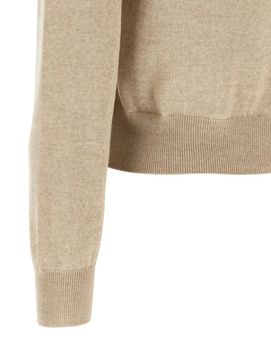 26SS 메종키츠네 베이비 폭스 메리노 레귤러 가디건 PW00502KT1181H218 Beige - MAISON KITSUNE