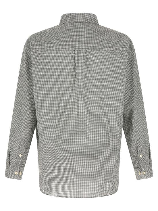 26SS 엠에프펜 긴팔 셔츠 M126010TEXTUREDBOTTLEGREYCHECK Green - MFPEN