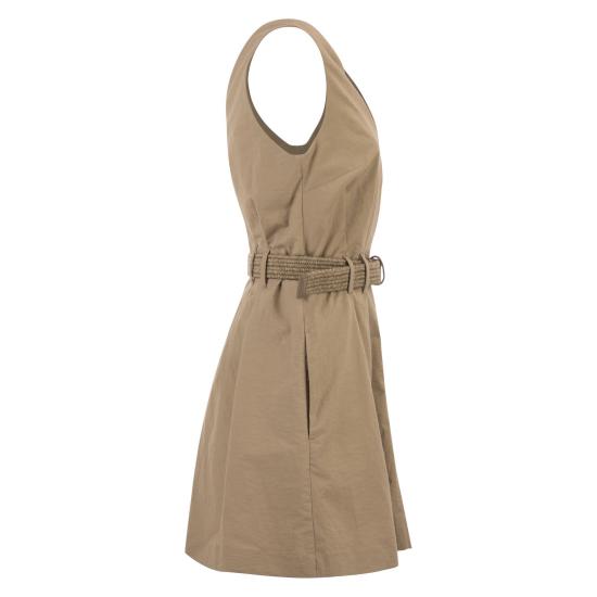 26SS 브루넬로 쿠치넬리 미디 원피스 ML140A5354 CAMEL - BRUNELLO CUCINELLI