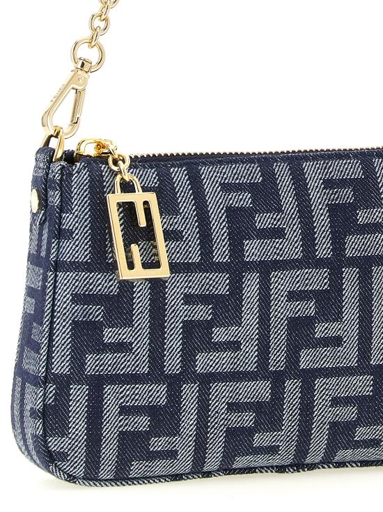 26SS 펜디 클러치/파우치 8BS073AYB7F0NAP Blue - FENDI