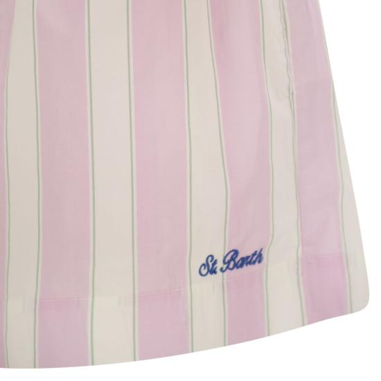 26SS 세인트바쓰 숏팬츠 MEA002 WHITE PINK - MC2 SAINT BARTH