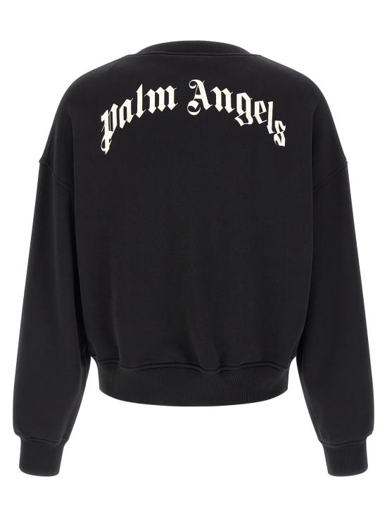 26SS 팜앤젤스 긴팔 티셔츠 PMBA08JS26FLE00410031003 White Black - PALM ANGELS