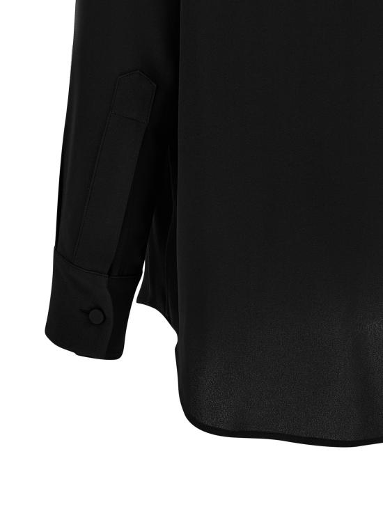 26SS 발렌시아가 블라우스 872329TUN131000 Black - BALENCIAGA