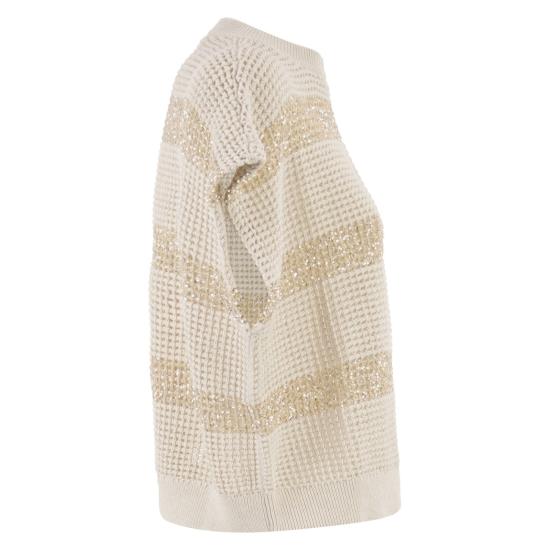 26SS 브루넬로 쿠치넬리 폴로 티셔츠 M58772820 BEIGE - BRUNELLO CUCINELLI