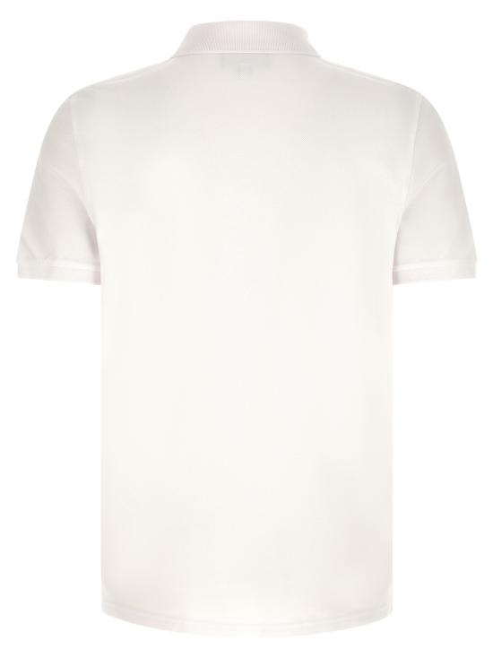 26SS 메종키츠네 폭스 헤드 레귤러 폴로 티셔츠 PM00209KP0002P100 White - MAISON KITSUNE