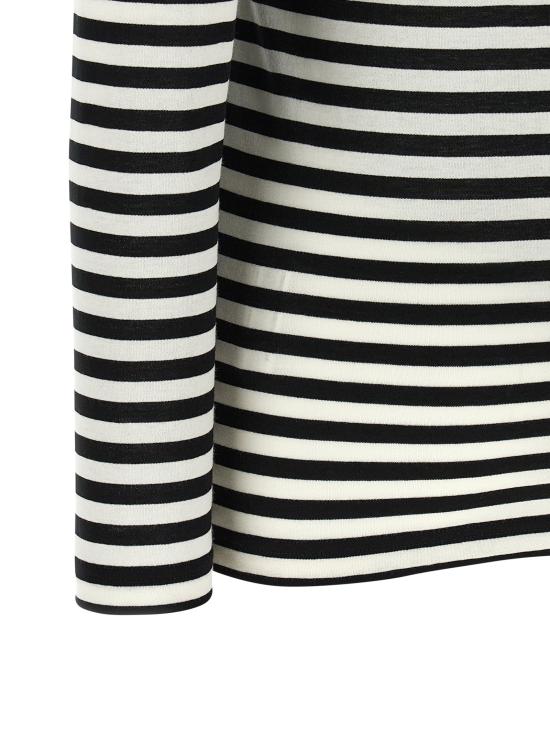 26SS 와타나베 준야 긴팔 티셔츠 JQT0221 White Black - JUNYA WATANABE