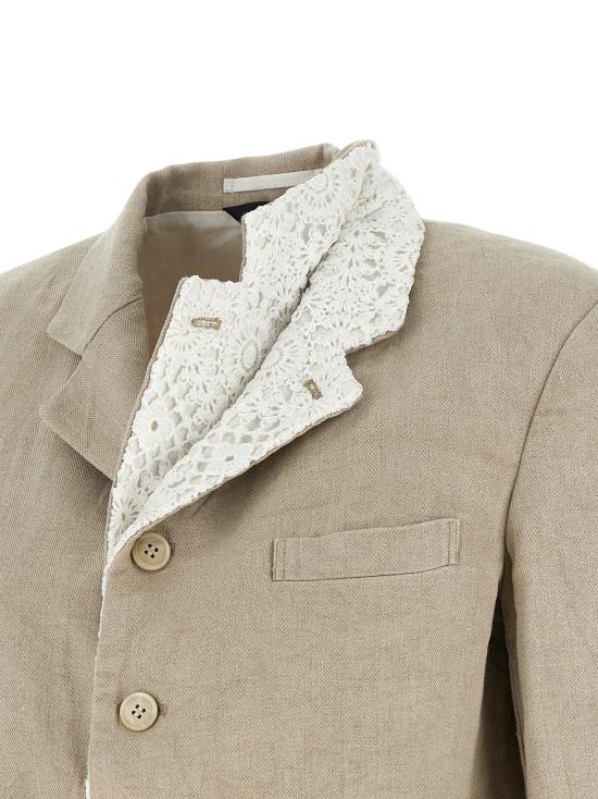 26SS 꼼데가르송 수트 세트 GQJ0241 Beige - COMME DES GARCONS