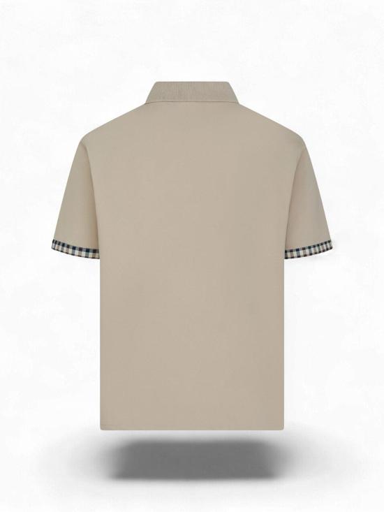 26SS AQUASCUTUM ACTIVE 반팔 티셔츠 AAB006PO0013 Beige - OTHER BRANDS