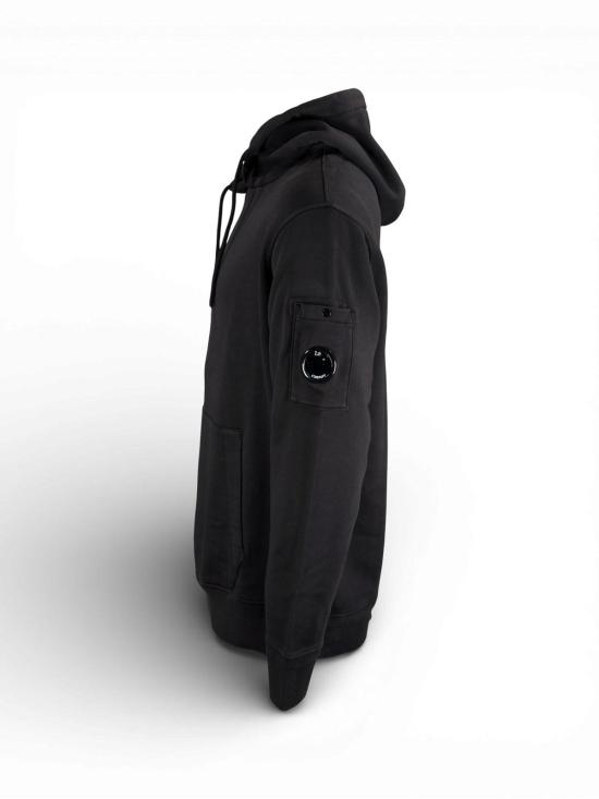 26SS 씨피 컴퍼니 후드 티셔츠 20CMSS037A110044G999 Black - C.P. COMPANY