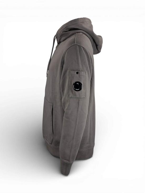 26SS 씨피 컴퍼니 후드 티셔츠 20CMSS037A110044R921 Grey - C.P. COMPANY