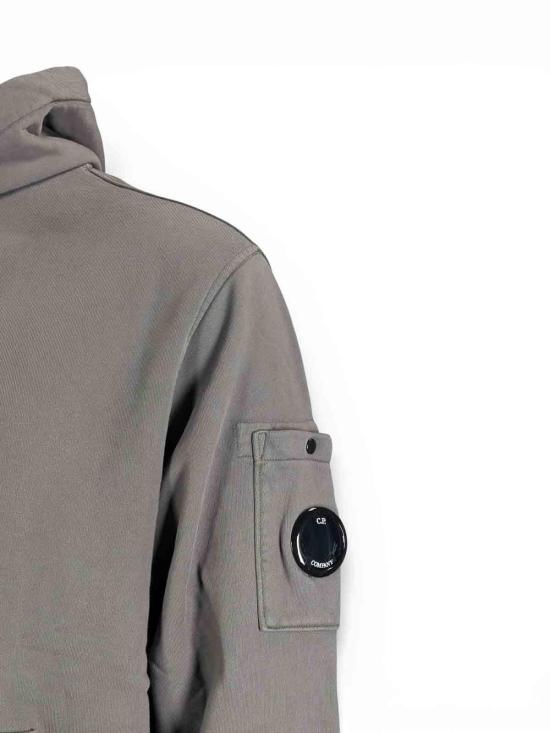 26SS 씨피 컴퍼니 후드 티셔츠 20CMSS037A110044R921 Grey - C.P. COMPANY