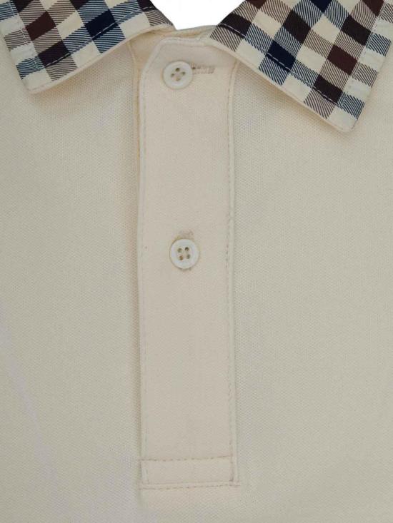 26SS AQUASCUTUM ACTIVE 반팔 티셔츠 AAB006PO0062 White - OTHER BRANDS