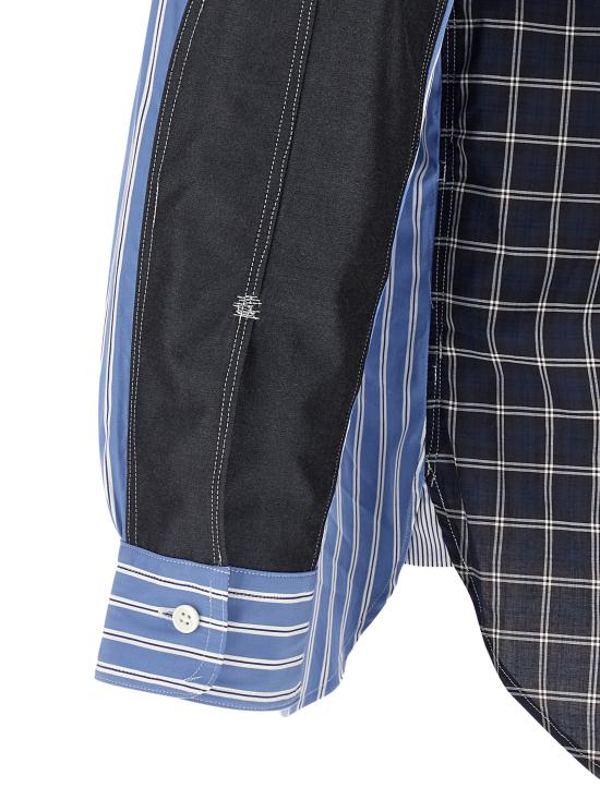 26SS 와타나베 준야 긴팔 셔츠 WQB0231 Blue - JUNYA WATANABE