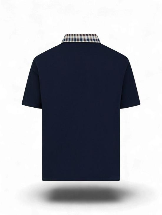 26SS 아쿠아스큐텀 액티브 반팔 티셔츠 AAB006PO00611 Blue - AQUASCUTUM ACTIVE