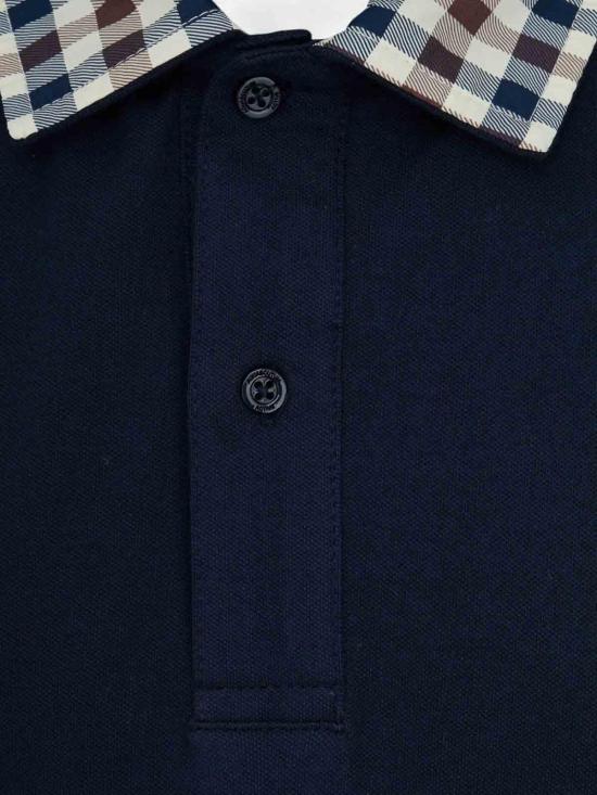 26SS 아쿠아스큐텀 액티브 반팔 티셔츠 AAB006PO00611 Blue - AQUASCUTUM ACTIVE