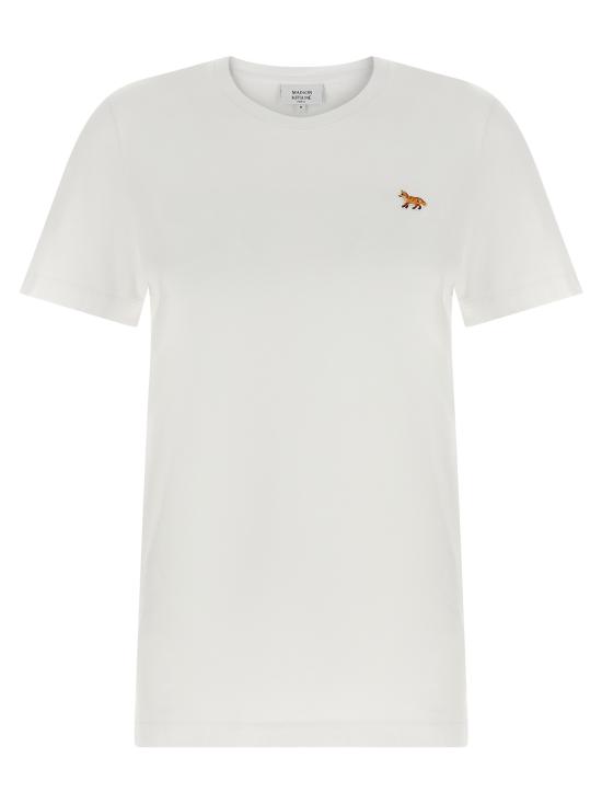 26SS 메종키츠네 베이비 폭스 레귤러 티셔츠 PW00115KJ7026P100 White