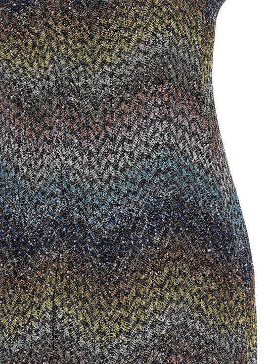 26SS 미소니 숏 원피스 DS26SG2JBC0065SMSNS Multicolor - MISSONI