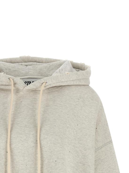 26SS 골든구스 후드 티셔츠 GWP02699P0025146066560665 Gray - GOLDEN GOOSE