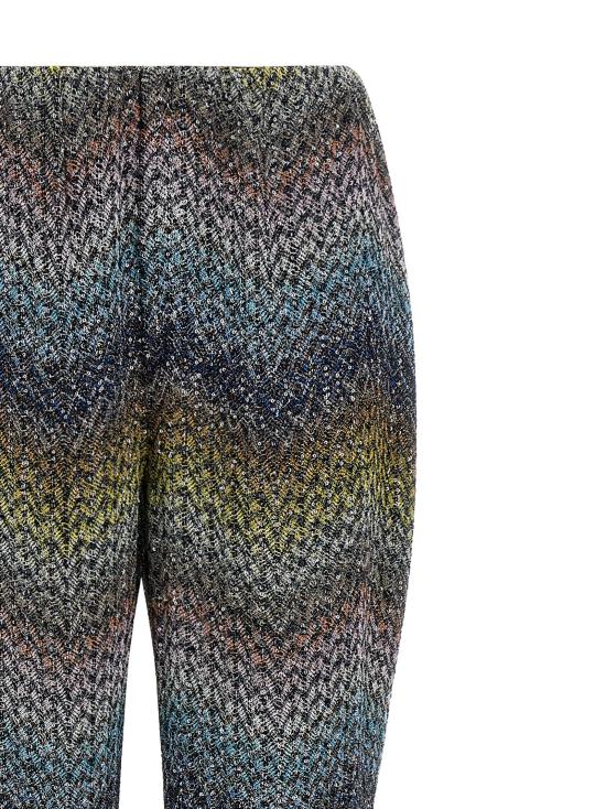 26SS 미소니 스트레이트 팬츠 DS26SI0GBC0065SMSNS Multicolor - MISSONI