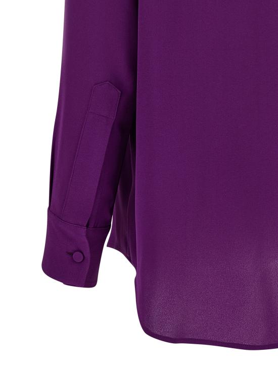 26SS 발렌시아가 블라우스 872329TUN135210 Purple - BALENCIAGA