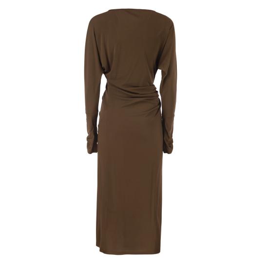 26SS 막스마라 스튜디오 미디 원피스 2616621022600 BROWN - MAX MARA STUDIO