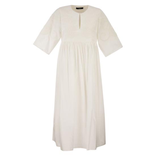 26SS 위켄드막스마라 미디 원피스 2615221012600 WHITE