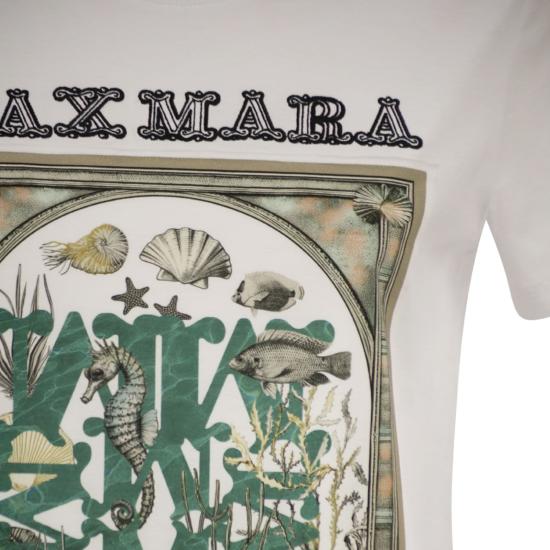 26SS 막스마라 반팔 티셔츠 2611941062600 WHITE - MAX MARA