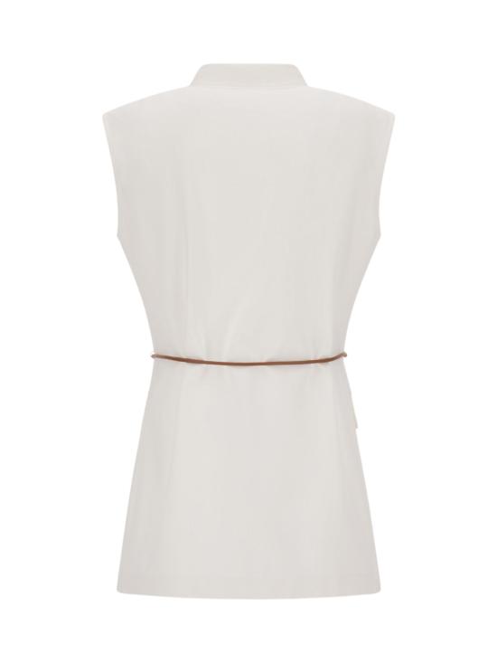 26SS 에르노 민소매 티셔츠 CM000038D 560351100 White - HERNO