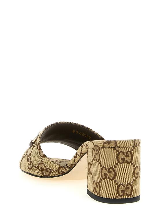 26SS 구찌 홀스빗 슬라이드 샌들 8548829SF102544 Beige - GUCCI