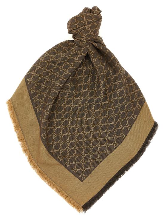 26SS 구찌 머플러/스카프 8555393GA482579 Brown