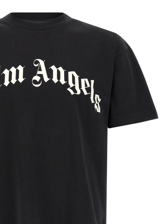 26SS 팜앤젤스 탑 PMAA109S26JER00G10031003 White Black - PALM ANGELS