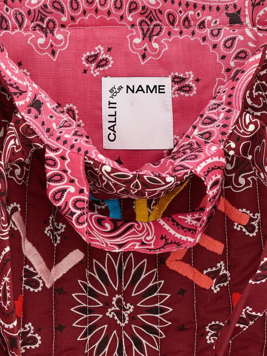 26SS 콜 잇 바이 유어 네임 토트백 MAXCABASFUCSIABORDEAUX Fuchsia - CALL IT BY YOUR NAME