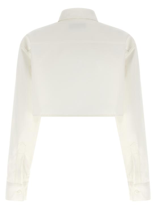 26SS 발렌시아가 블라우스 872327TUM189000 White - BALENCIAGA