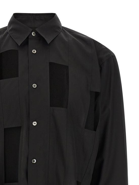 26SS 꼼데가르송 긴팔 셔츠 PQB0151 Black - COMME DES GARCONS