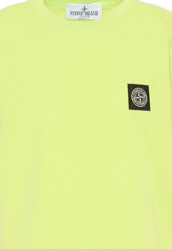 26SS [키즈] 스톤 아일랜드 티셔츠 L1S16 2100002 S0047 V005F GREEN - STONE ISLAND