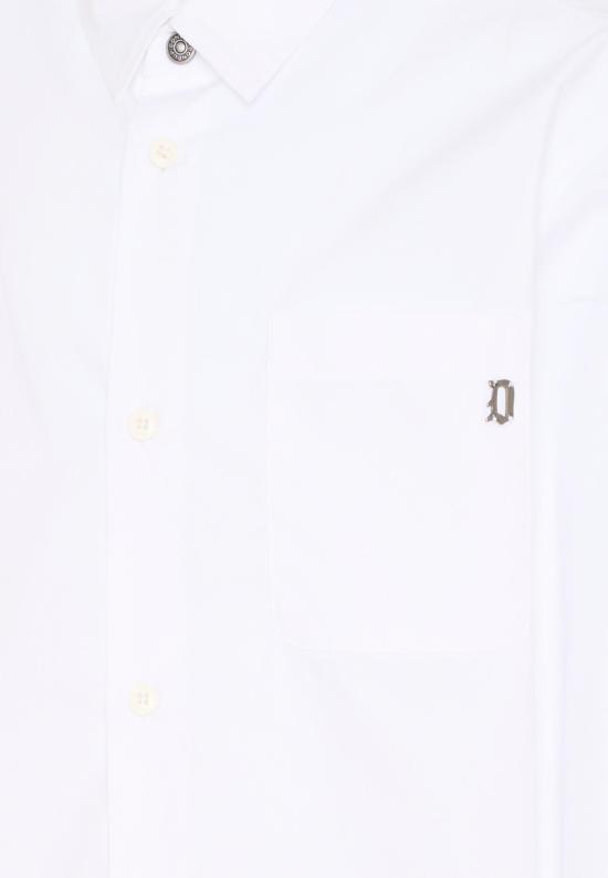 26SS [키즈] 돈답 셔츠 DMCA055 0 CA029 B000 WHITE - DONDUP
