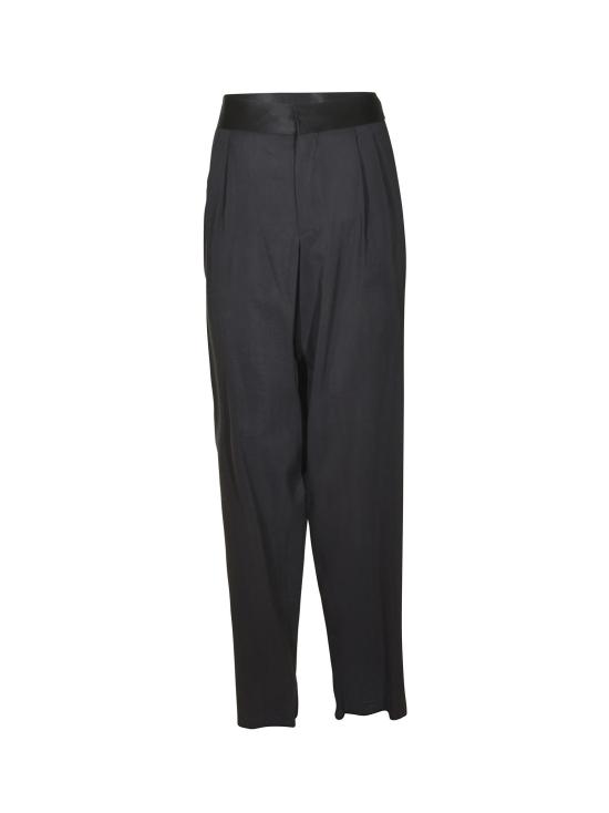 26SS 조르지오 아르마니 스트레이트 팬츠 GM001567 TE10081 UC001 Black