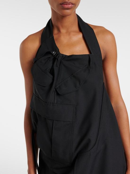 26SS 와타나베 준야 미디 원피스 JQO018051 Black - JUNYA WATANABE