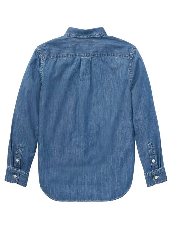 26SS [키즈] 랄프 로렌 셔츠 323713843 001 BLUE - RALPH LAUREN